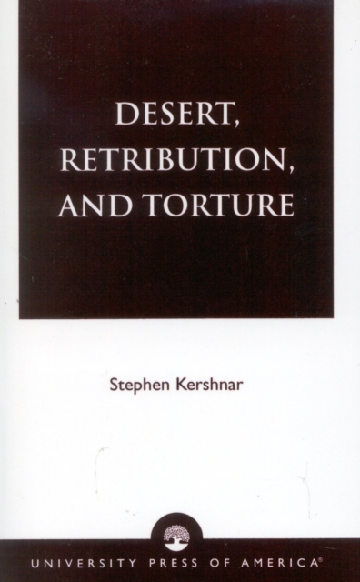 Desert, Retribution, and Torture, Paperback / softback Book