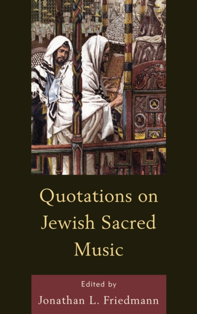 Quotations on Jewish Sacred Music, EPUB eBook