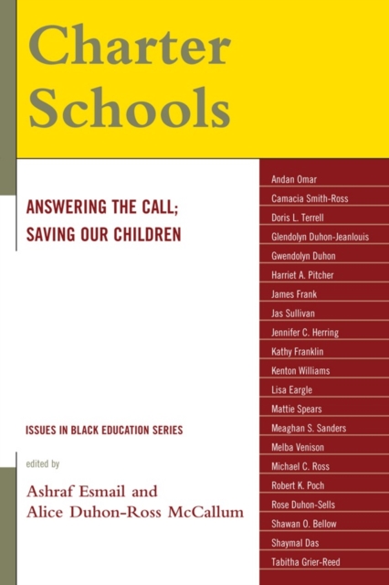 Charter Schools : Answering the Call; Saving Our Children, Paperback / softback Book