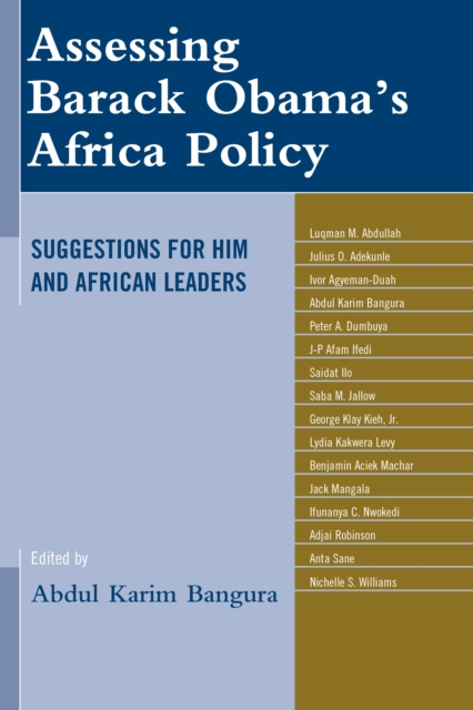 Assessing Barack Obama’s Africa Policy : Suggestions for Him and African Leaders, Paperback / softback Book
