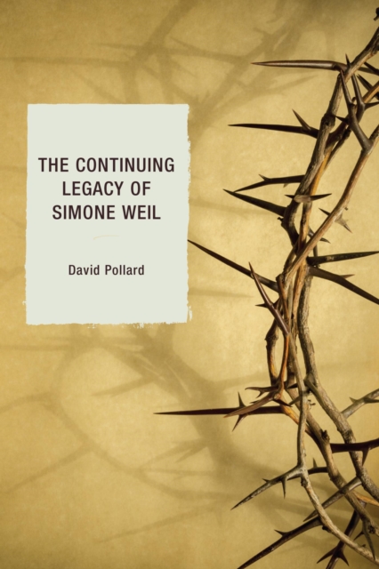 Continuing Legacy of Simone Weil, EPUB eBook
