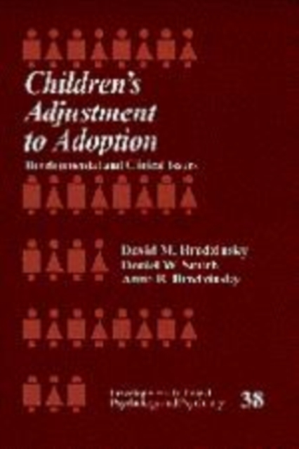 Children's Adjustment to Adoption : Developmental and Clinical Issues, Paperback / softback Book