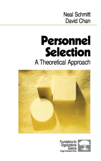 Personnel Selection : A Theoretical Approach, Hardback Book