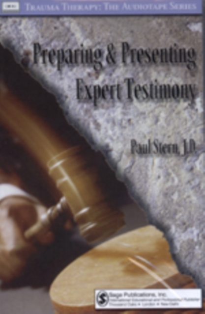 Preparing and Presenting Expert Testimony, Hardback Book