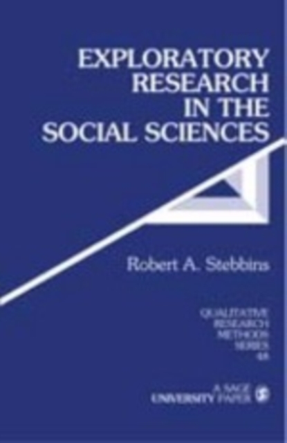 Exploratory Research in the Social Sciences, Paperback / softback Book