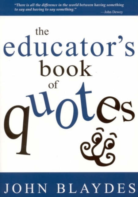 The Educator's Book of Quotes, Paperback / softback Book