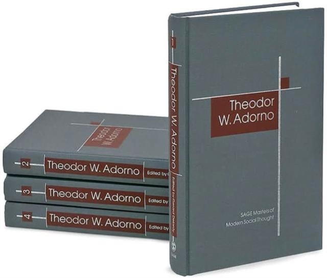 Theodor W. Adorno, Multiple-component retail product Book
