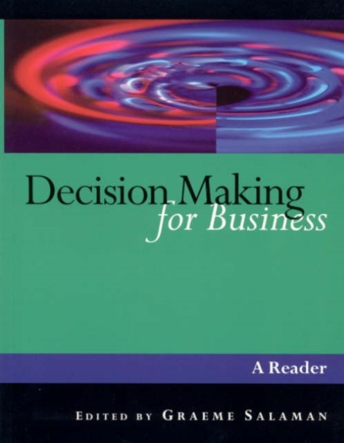 Decision Making for Business : A Reader, Hardback Book