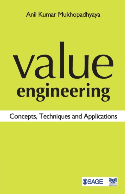 Value Engineering : Concepts, Techniques and Applications, Paperback / softback Book