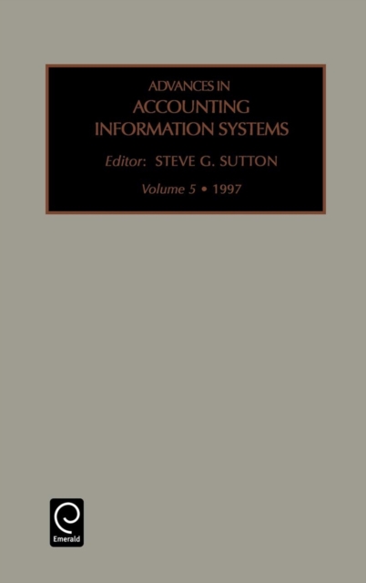 Advances in Accounting Information Systems, Hardback Book