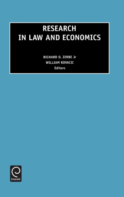 Research in Law and Economics, Hardback Book