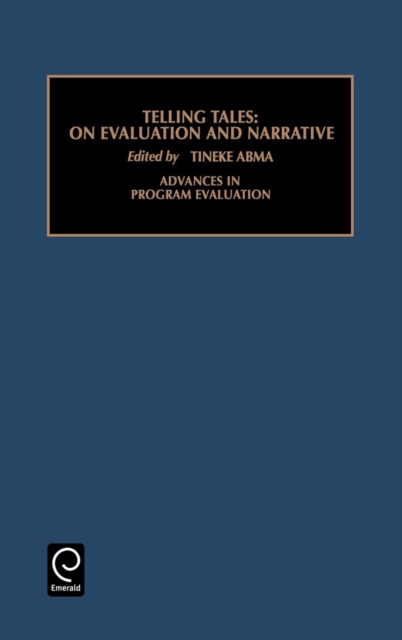 Telling Tales : On Evaluation and Narrative, Hardback Book