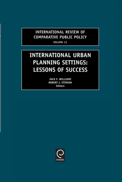 International Urban Planning Settings : Lessons of Success, Hardback Book