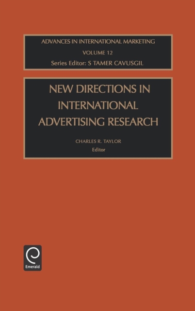 New Directions in International Advertising Research, Hardback Book