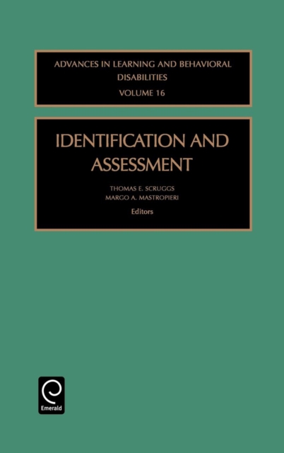 Identification and Assessment, Hardback Book
