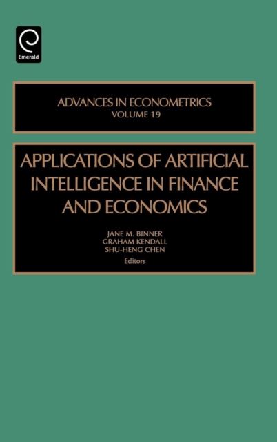Applications of Artificial Intelligence in Finance and Economics, Hardback Book