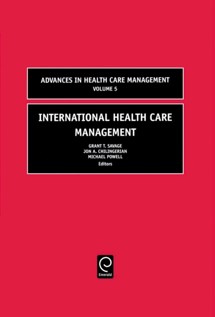 International Health Care Management, Hardback Book