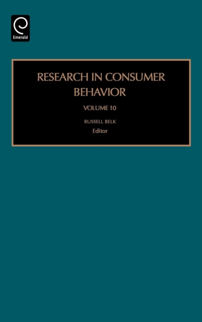 Research in Consumer Behavior, Hardback Book