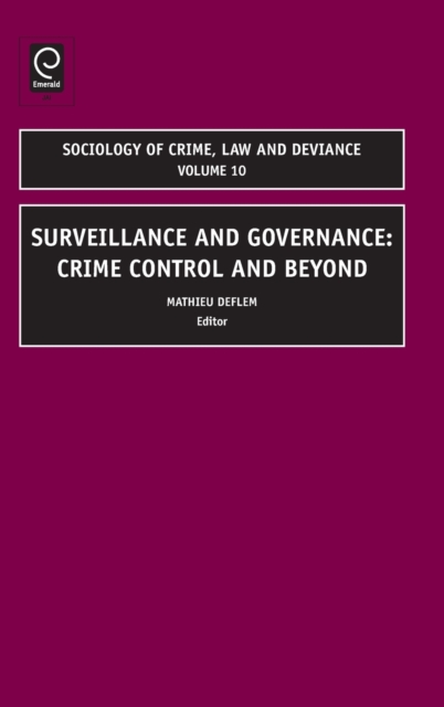 Surveillance and Governance, Hardback Book