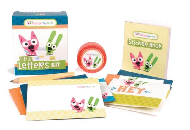 Hoops & Yoyo: Little Letters Kit, Mixed media product Book