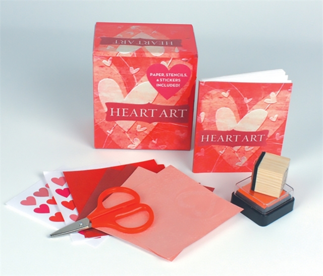 Heart Art : Paper, Stencils, Stamp, and More!, Mixed media product Book