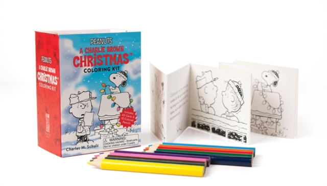 Peanuts: A Charlie Brown Christmas Coloring Kit, Mixed media product Book