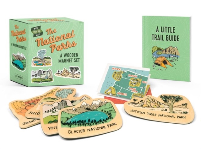 The National Parks : A Wooden Magnet Set, Multiple-component retail product Book