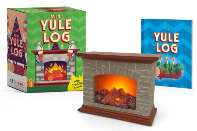 Mini Yule Log : With crackling sound!, Multiple-component retail product Book