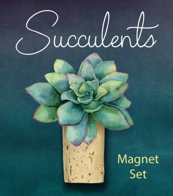 Succulents Magnet Set, Multiple-component retail product Book