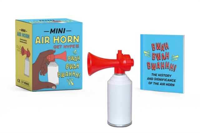 Mini Air Horn : Get Hype!, Multiple-component retail product Book