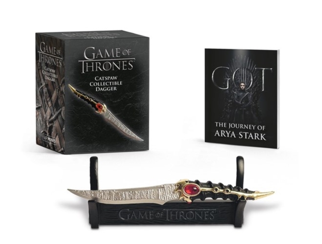 Game of Thrones: Catspaw Collectible Dagger, Multiple-component retail product Book