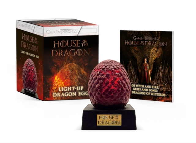 House of the Dragon: Light-Up Dragon Egg, Multiple-component retail product Book