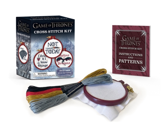 Game of Thrones Cross-Stitch Kit, Multiple-component retail product Book