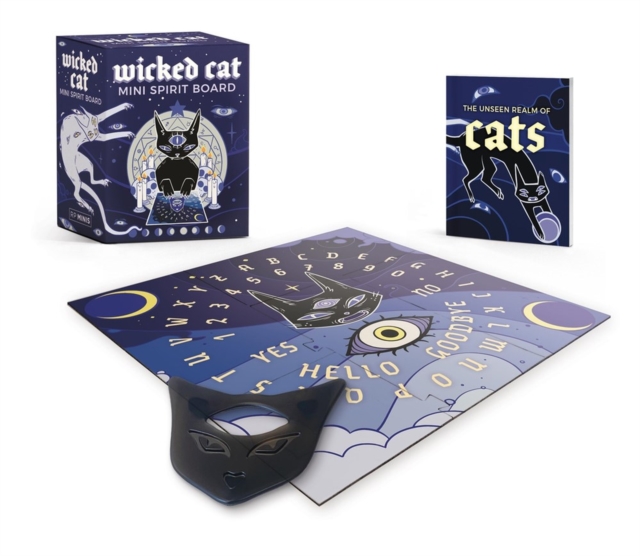 Wicked Cat Mini Spirit Board, Multiple-component retail product Book