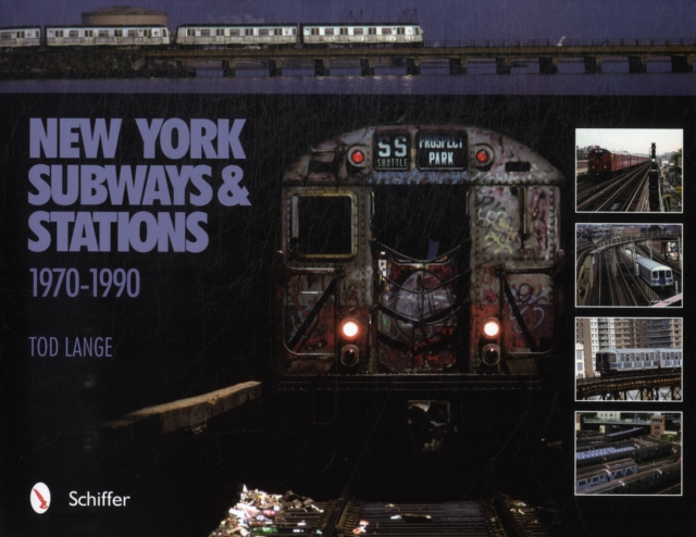 New York Subways and Stations : 1970-1990, Hardback Book