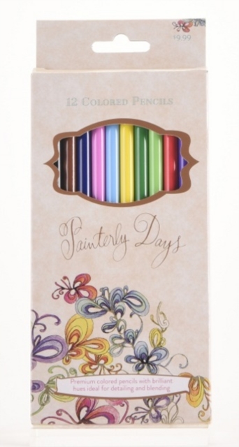 Painterly Days - 12 Colored Pencils : 12 Colored Pencils, General merchandise Book
