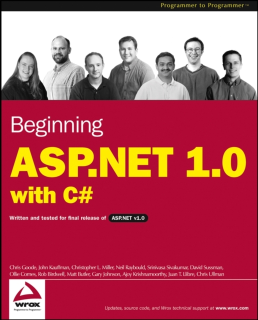 Beginning ASP.NET 1.0 with C#, Paperback Book
