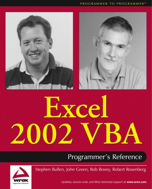 Excel 2002 VBA : Programmers Reference, Paperback / softback Book