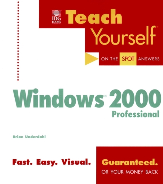 Teach Yourself Windows 2000 Professional, Paperback Book