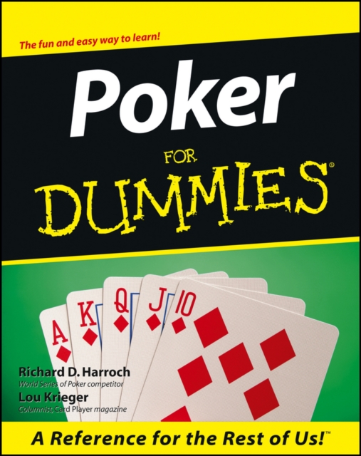 Poker For Dummies, Paperback / softback Book