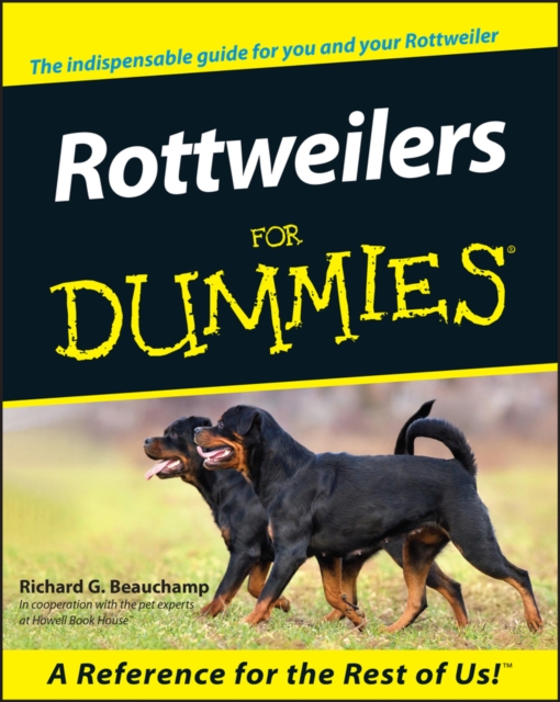 Rottweilers For Dummies, Paperback / softback Book