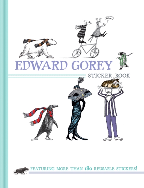 Edward Gorey Sticker Book, Novelty book Book