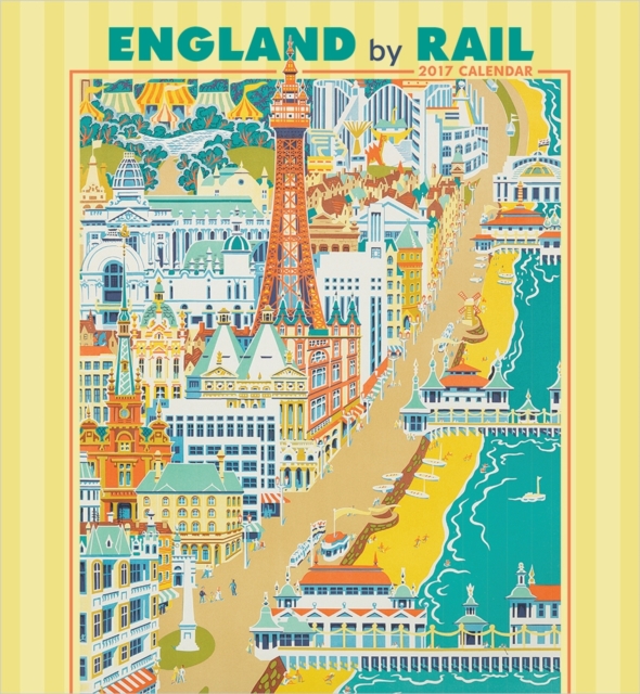 England by Rail 2017 Wall Calendar, Calendar Book