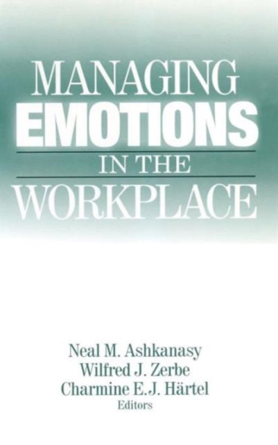 Managing Emotions in the Workplace, Hardback Book