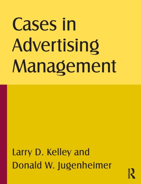 Cases in Advertising Management, Paperback / softback Book