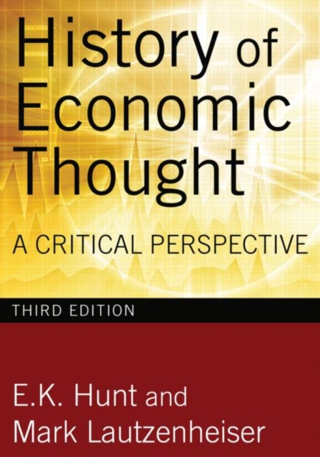 History of Economic Thought : A Critical Perspective, Hardback Book