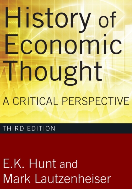 History of Economic Thought : A Critical Perspective, Paperback / softback Book