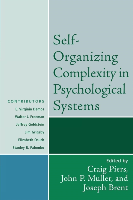 Self-Organizing Complexity in Psychological Systems, Paperback / softback Book