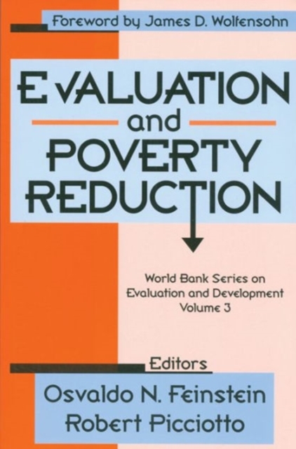 Evaluation and Poverty Reduction, Hardback Book