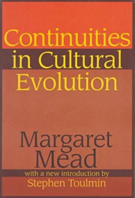 Continuities in Cultural Evolution, Paperback / softback Book